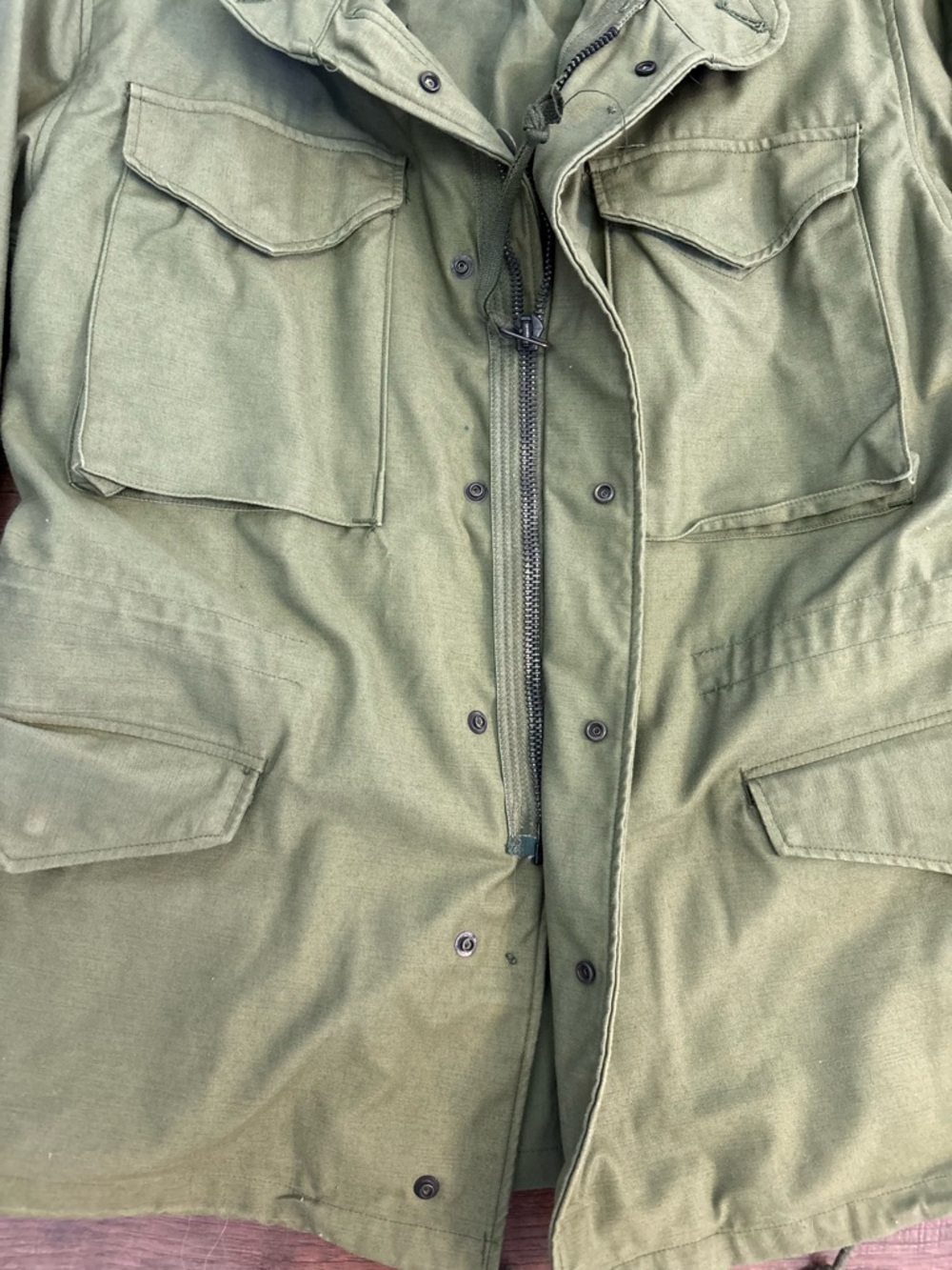 Vintage US Army M65 COLD WEATHER FIELD COAT - Picture 5 of 10